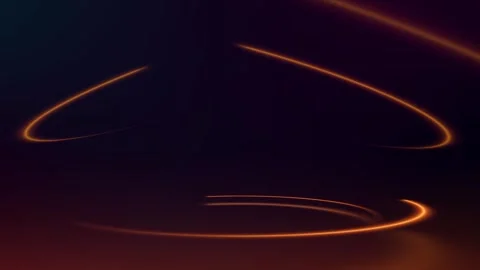 Golden light spin lines eeffect Stock Footage 317390389