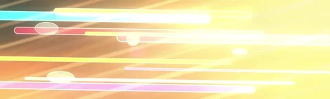 Golden light streaks background template animation Stock Footage 340558001