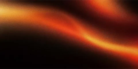 Golden light waves and warm grainy texture Stock Illustration