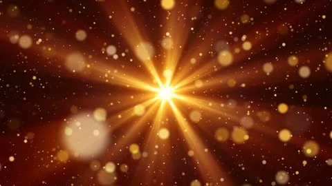 Golden lights background Stock Footage 88285152