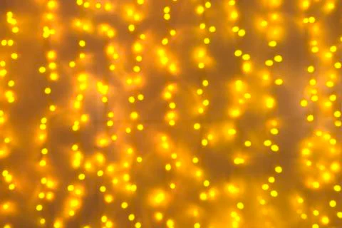 Golden lights background 스톡 사진
