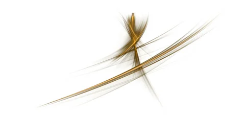 Golden linear motion on white, animation, seamless loop Stock-Footage 37877295