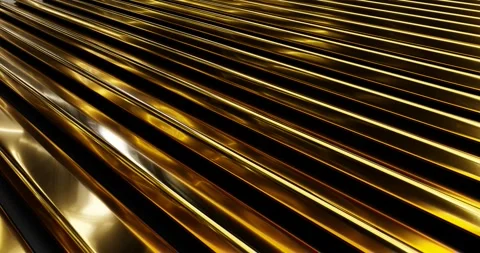 Golden lines abstract background Stock-Footage 276662704