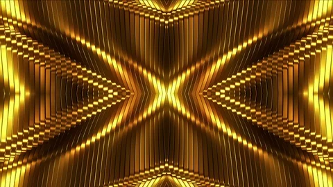Golden Lines background Video stock 102398285