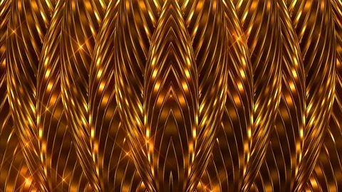 Golden Lines background Stockbeeldmateriaal 102438268