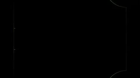 Golden Lines on a Black Background Stock Footage 284396879
