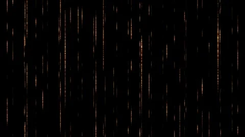 Golden lines on black Stock Footage 297925926