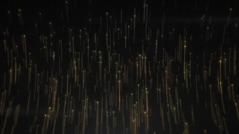 Golden Lines Particles Background Video stock 247572564