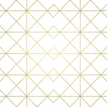 Golden Lines Seamless Pattern Stock-Illustration