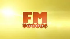 Golden Logo reveal Stock After Effects