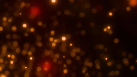 Golden Loop Animated Bokeh Background Stock Footage 300277153
