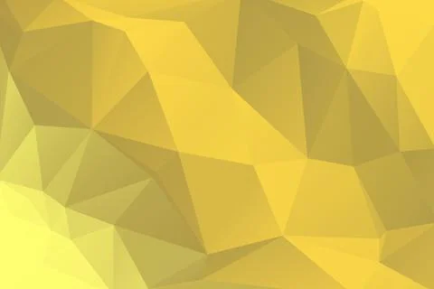 Golden Low Poly Gradient from Triangle Shapes. Illustrazione stock