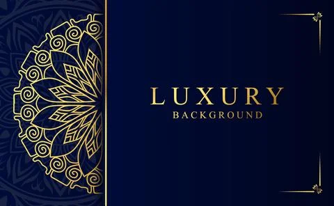 Golden mandala design background vector illustration Stock Illustration