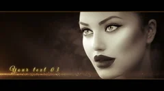 Golden Memories Album Stock After Effects
