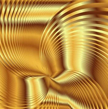 Golden metal Backgrounds Vector Stock Illustration