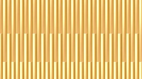 Golden Metallic Vertical Stripes Background Animation Video stock 339577378