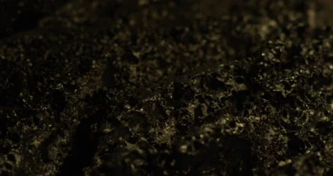 Golden meteorite Stock Footage 190834643