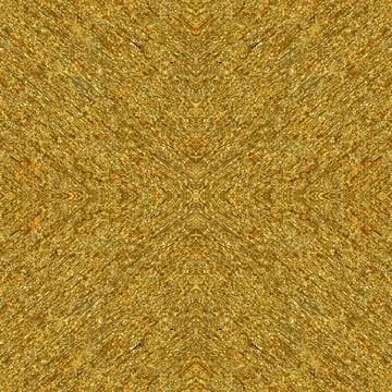 Golden mirror seamless texture with diagonal noise. Golden background.  Stock Illustration