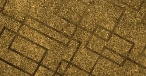 Golden modern geometric structure background for art banner Stock Illustration