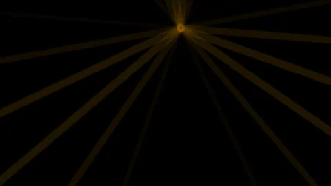 Golden morning light rays beaming on black background overlay 4K Vídeos de archivo 336485462