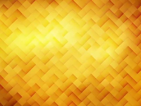 Golden mosaic background Stock Illustration