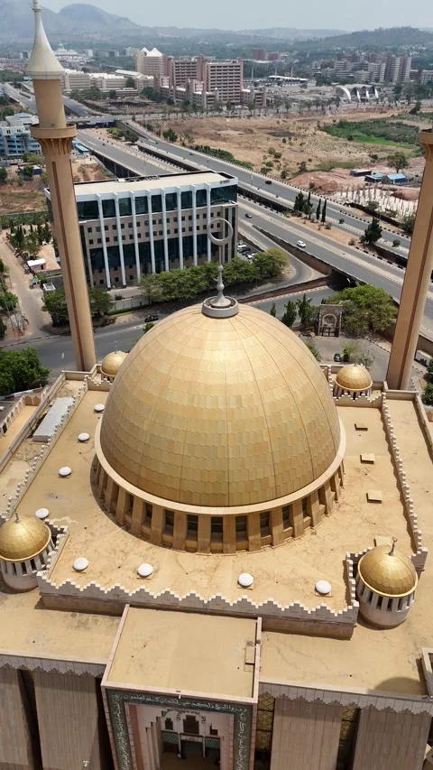 Golden Mosque Dome 库存影片 330860832