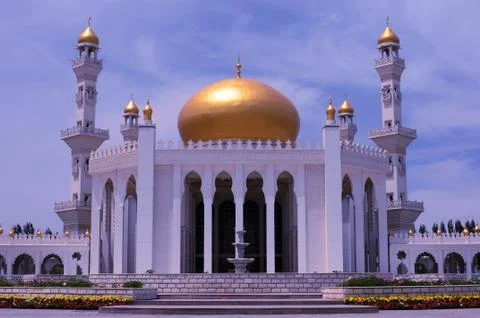 Golden mosque Foto stock