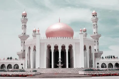 Golden mosque Stock Photos