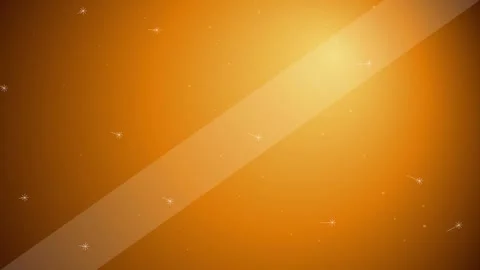 Golden Motion Background with Animated Twinkling Stars and Light Beam Stock Footage 339925820