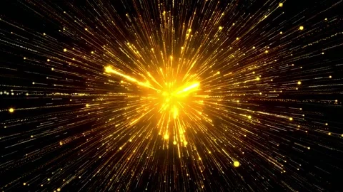 Golden Motion Graphics Background Animation Stock Footage 172423810