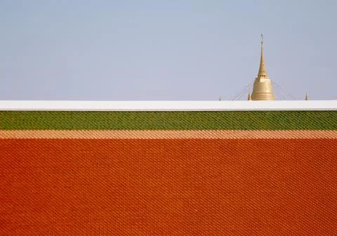 Golden mount Stock Photos