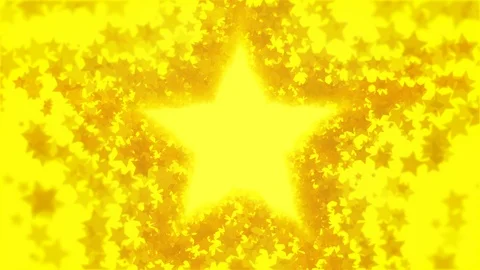Golden moving stars background loop Vídeo Stock 116742820