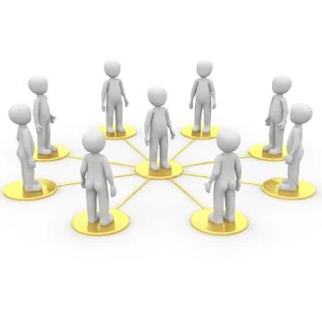 Golden network 8 Stock Illustration