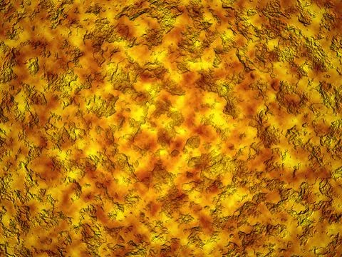 Golden orange yellow rust surface texture Stock Illustration