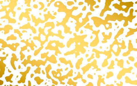 Golden organic fluid seamless pattern. Hand drawn abstract background. Organic Stock Illustration