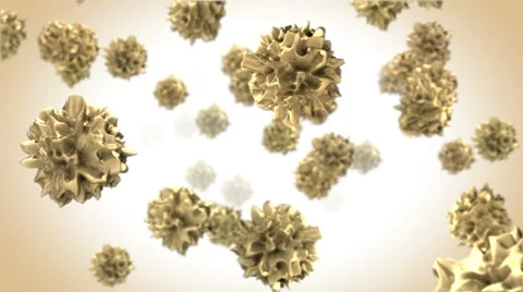 Golden organic.Seamless loop Stock Footage 46495135