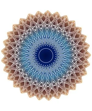 Golden Ornament Stock Illustration
