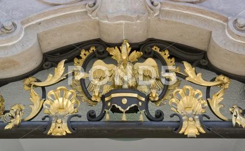 Golden ornament Stock Photos