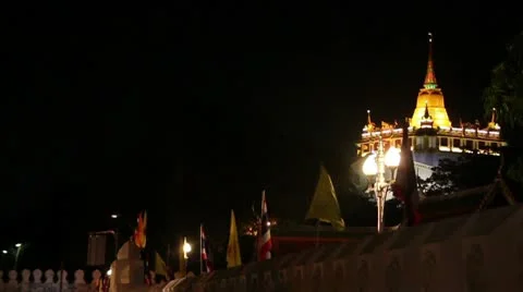 Golden Pagoda 스톡 동영상 10133083