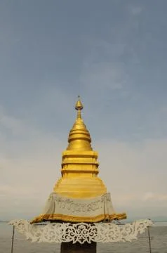 Golden pagoda Stock Photos