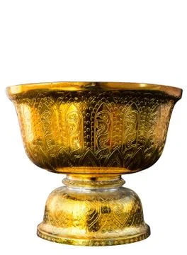 Golden pan Stock Photos