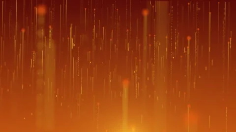 Golden particle light stage background Stock Footage 288170596
