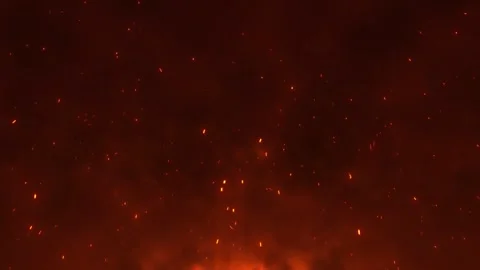 Golden particle Mars flying background Stock Footage 319415486