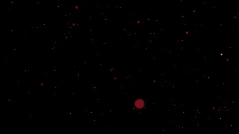 Golden Particle Motion Background Stock Footage 245806570