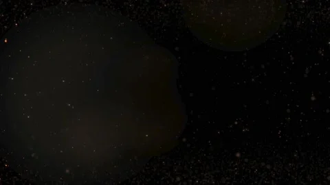 Golden particles 143 Stock Footage 224627726