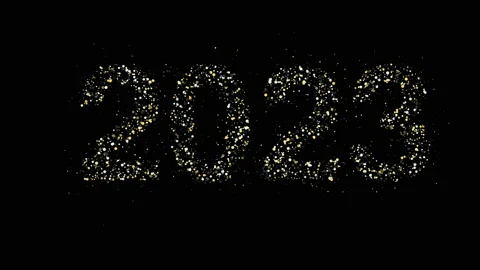 Golden Particles 2023 Stock Footage 227017533