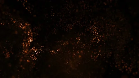 Golden Particles 4 Stock Footage 163896726