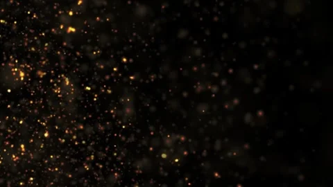 Golden Particles 4k Stock Footage 245539278
