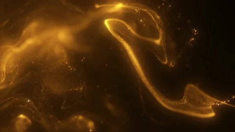 Golden PARTICLES Abstract Background 1 Stock Footage 227727419