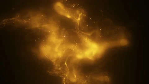 Golden PARTICLES Abstract Background 4 스톡 동영상 227724275